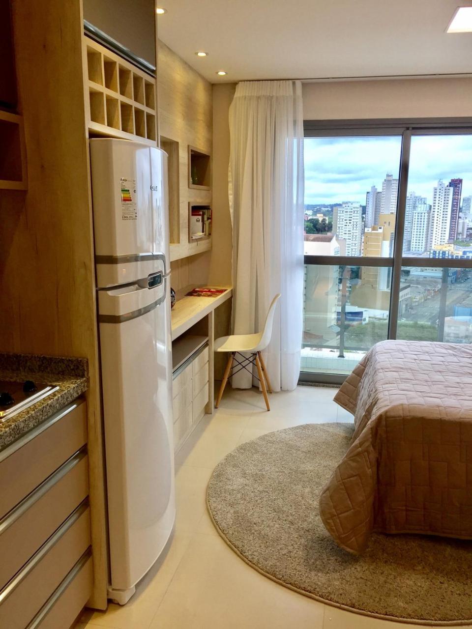 Estudio Moderno Com Linda Vista Para A Serra Curitiba Buitenkant foto